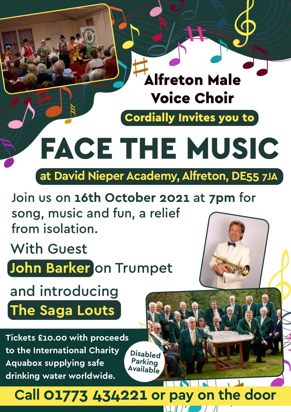 Alfreton Male Voice Choir A4 Posters v31