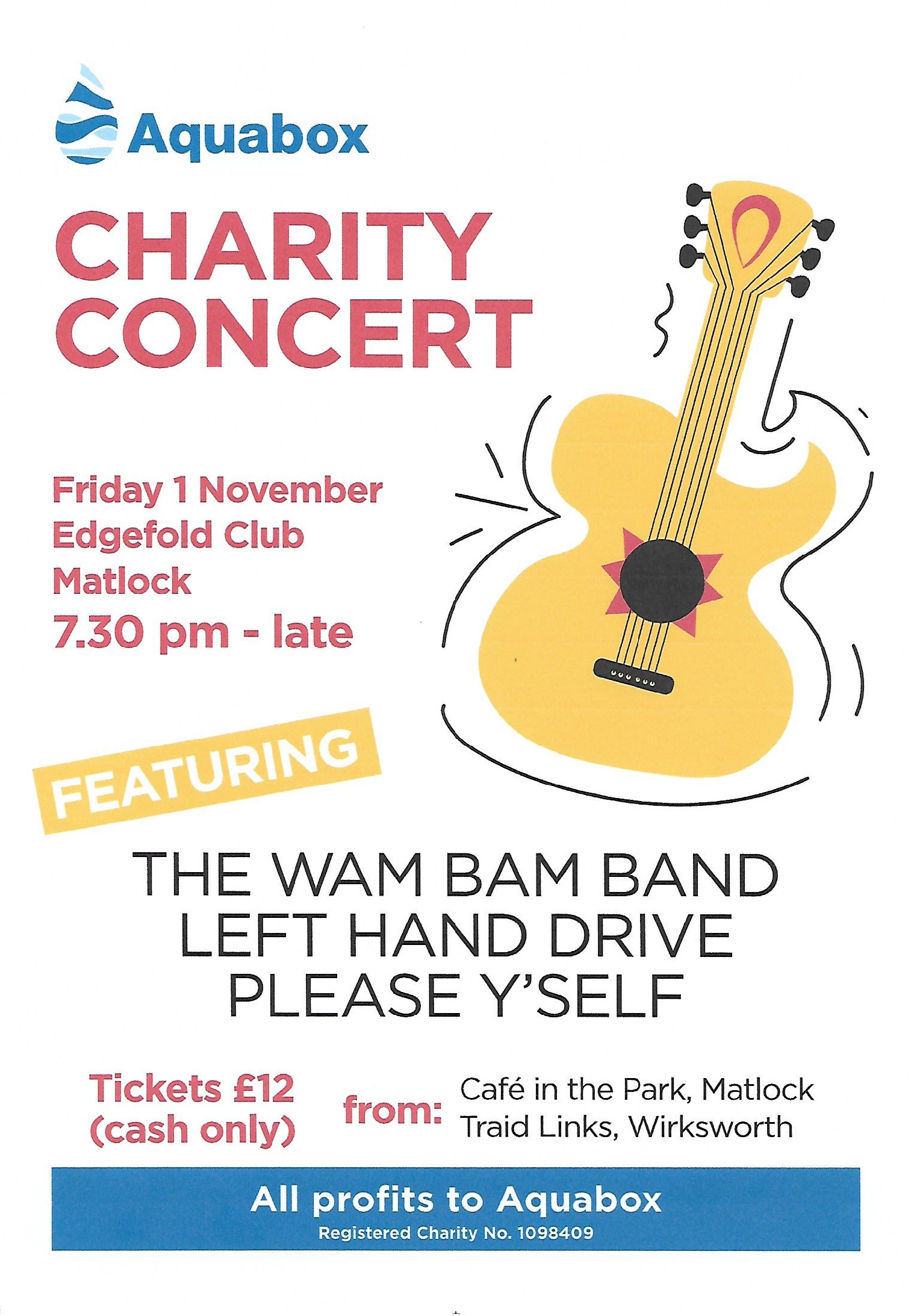 Aquabox Concert Poster 011119