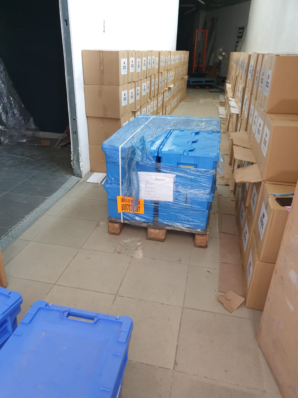 Aquabox Shipment in Beirut 2021