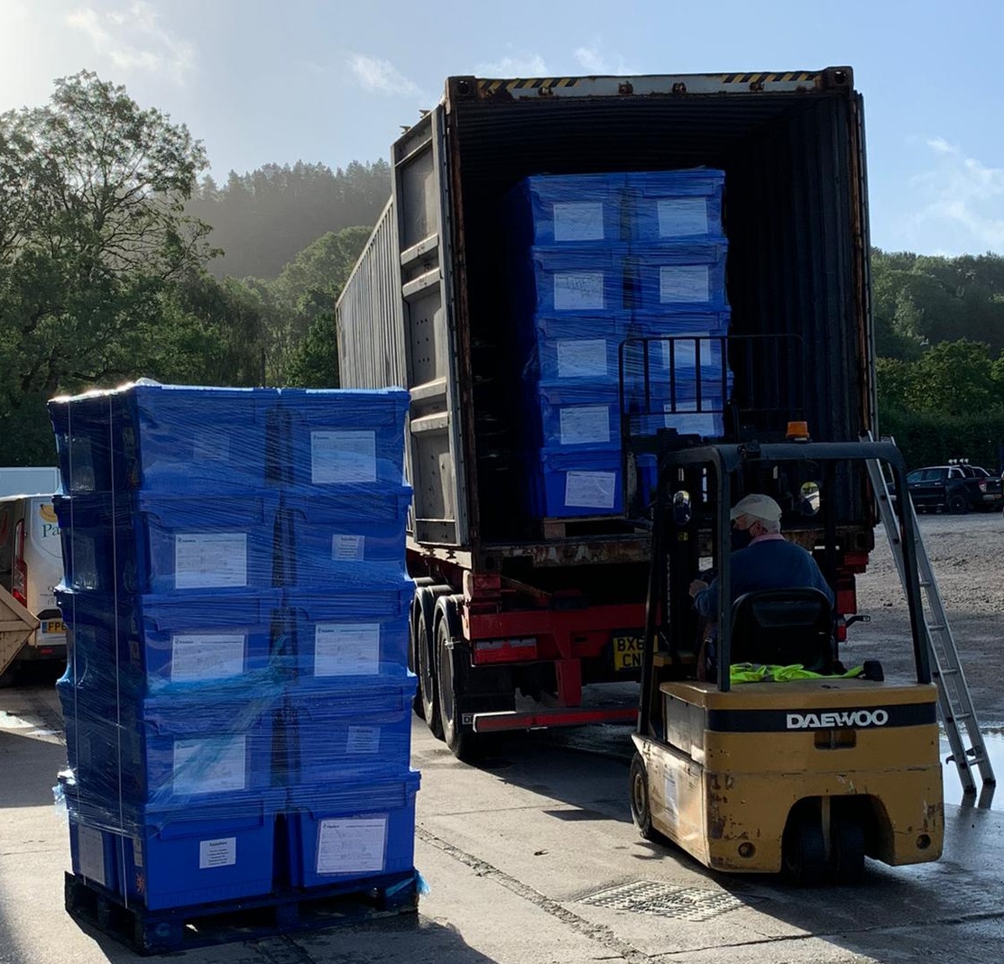 Aquabox 4th Shipment to Yemen