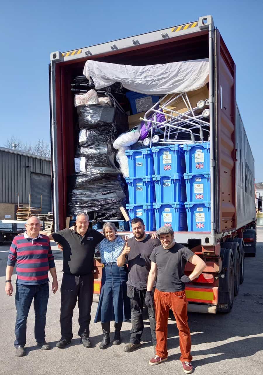 Aquabox Shipment to Yemen 0322